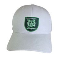 Edinborough White Mesh Trucker Hat Snapback Cap Made in Vietnam - $18.99