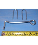 6&quot; Gate Hook with 2 Hammer &quot;U&quot; Nails - $76.24 MXN