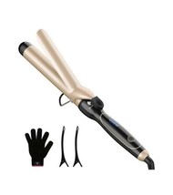 MiroPure Curling Iron 1 1/2-inch Instant Heat with Extra-smooth Tourmaline - £8.81 GBP