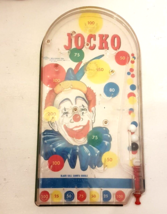 Jocko the Clown Pin Ball Game VTG Wolverine Toy USA Metal Spring Action Plunger - £9.99 GBP
