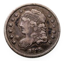 1835 Capped Bust Half Dime in Very Fine VF Condition, Nice Detail for Grade - $309.20