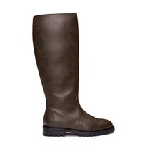 Vegan boot knee shaft smart minimalist elegant confident breathable line... - $115.50