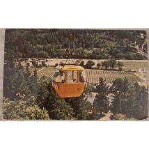 Sterling Vinyards Napa Valley California Arial Tramway Vintage Postcard - £4.64 GBP