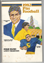VINTAGE 1982 Pitt Football Media Guide Foge Fazio Dan Marino Bill Fralic - £11.73 GBP
