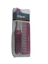Conair Styling Essentials All-Purpose Styling Purple Combo Brush n Comb set - £14.93 GBP