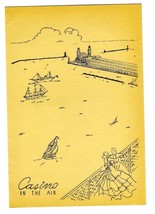Casino in the Air Menu Chicago Illinois 1935 Navy Pier Cover - £98.81 GBP