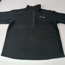Columbia WM6643 Men's Black 1/4 Zip Pullover Sweatshirt Pockets Size Large image 8