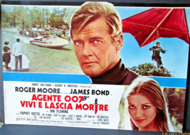 Roger Moore As James Bond 007 (Live And Let Die) Rare Ver 1973.MOVIE Poster # 4 - £175.60 GBP