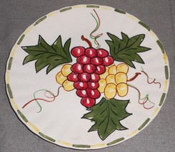 Blue Ridge Colonial Shape Hand Painted Still Life Pattern 8 3/8&quot; Salad Plate - £14.87 GBP