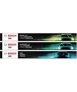 BOSCH 360 Complete Vehicle Wiper Blade Kit - Includes Front Beam Blades ... - €74,24 EUR