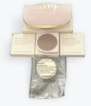 Mary Kay Crème To Powder Bronze 2 Lot Pink Container - $98.99