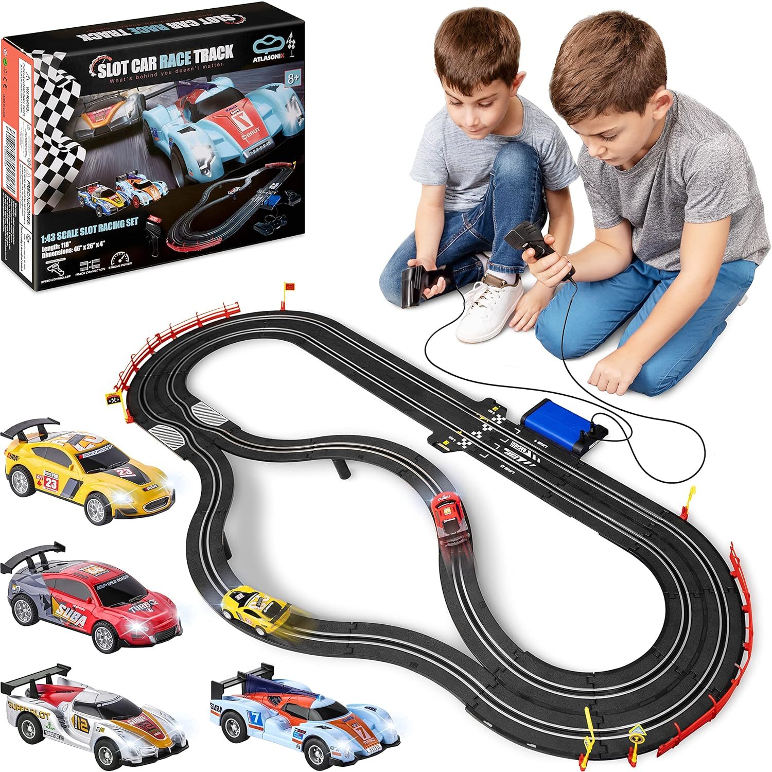 Slot Car Race Tracks Sets - Slot Cars, Electric Race Tracks & Accessories Electr
