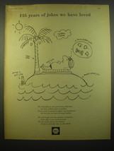1966 Shell Oil Ad - 125 years of jokes we have loved - $18.49