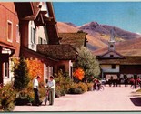 Challenger Inn Sun Valley Idaho ID UNP Unused Linen Postcard F5 - $3.91