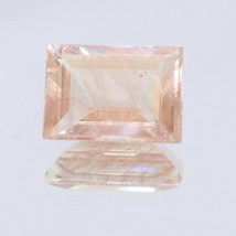 Oregon Sunstone 9.7 mm Rectangle Cut Moderately Heavy Copper Shiller 2.34 carat - £57.13 GBP