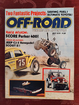 Off Road Vehicles Magazine May 1974 Score Parker 400 Jeep CJ-5 Renegade Scout Ii - £10.81 GBP