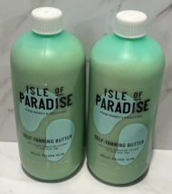 2 Isle Of Paradise Self-Tanning Butter Hello Golden Glow 16.9 oz - $41.76