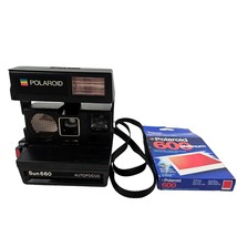 Polaroid Sun 660 Camera Auto Focus Strap Polaroid 600 Platinum Film Unte... - $39.60
