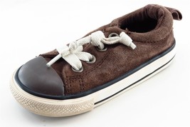 Converse All Star Brown Synthetic Casual Shoes Toddler Boys Sz 1 - £17.23 GBP