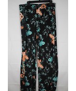 CHICO&#39;S Women&#39;s Midnight Blossoms Palazza Pants size 2 Reg New - $47.37 CAD