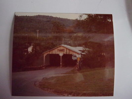 Vintage Covered Bridge Vermont 1984 Color Photo - $1.99