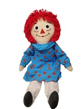 TALL Raggedy Ann  Doll  Polka Dot Outfit Applause Johnny Gruelle Plush Toy 37&quot; - £25.67 GBP
