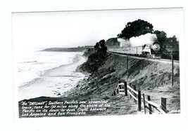 Southern Pacific DAYLIGHT Streamliner LA to San Francisco RPPC Pacific Shore  - £8.56 GBP
