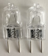 3 Pack G8 SHORT T4 JCD 20Watt Halogen Light Bulb GY8.6 120V  20W 20 watt - £6.21 GBP