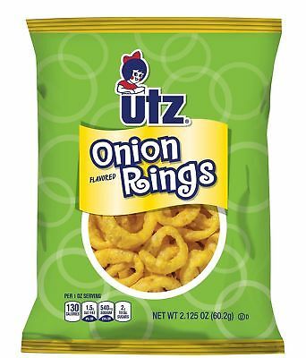 Primary image for Utz Quality Foods Original Onion Rings- 2.125 oz. Bag (8 Bags)