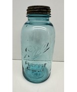 Antique Ball Blue &quot;Perfect Mason&quot; Quart 1910-1923 #4 Deep Blue Great Con... - €12,79 EUR