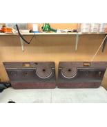 1982 Chevette 4DR Front Door Panels Set Red Manual Windows - $2,790.00 MXN