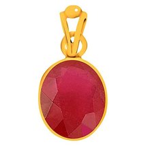Arenaworld 7 Carat Natural Certified Ruby Gemstone 925 Sterling Silver Handmade  - £57.54 GBP