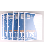 6 Pack of Norcom Notebook paper, college ruled, 175 sheets - Back To School - £6.28 GBP