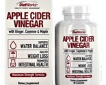 DietWorks Apple Cider Vinegar Capsules with Ginger, Cayenne &amp; Maple, 90 ... - $22.89
