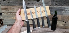 Wine Crate Magnetic Knife Rack Made from retired Screaming Eagle Winery Box  - £62.41 GBP