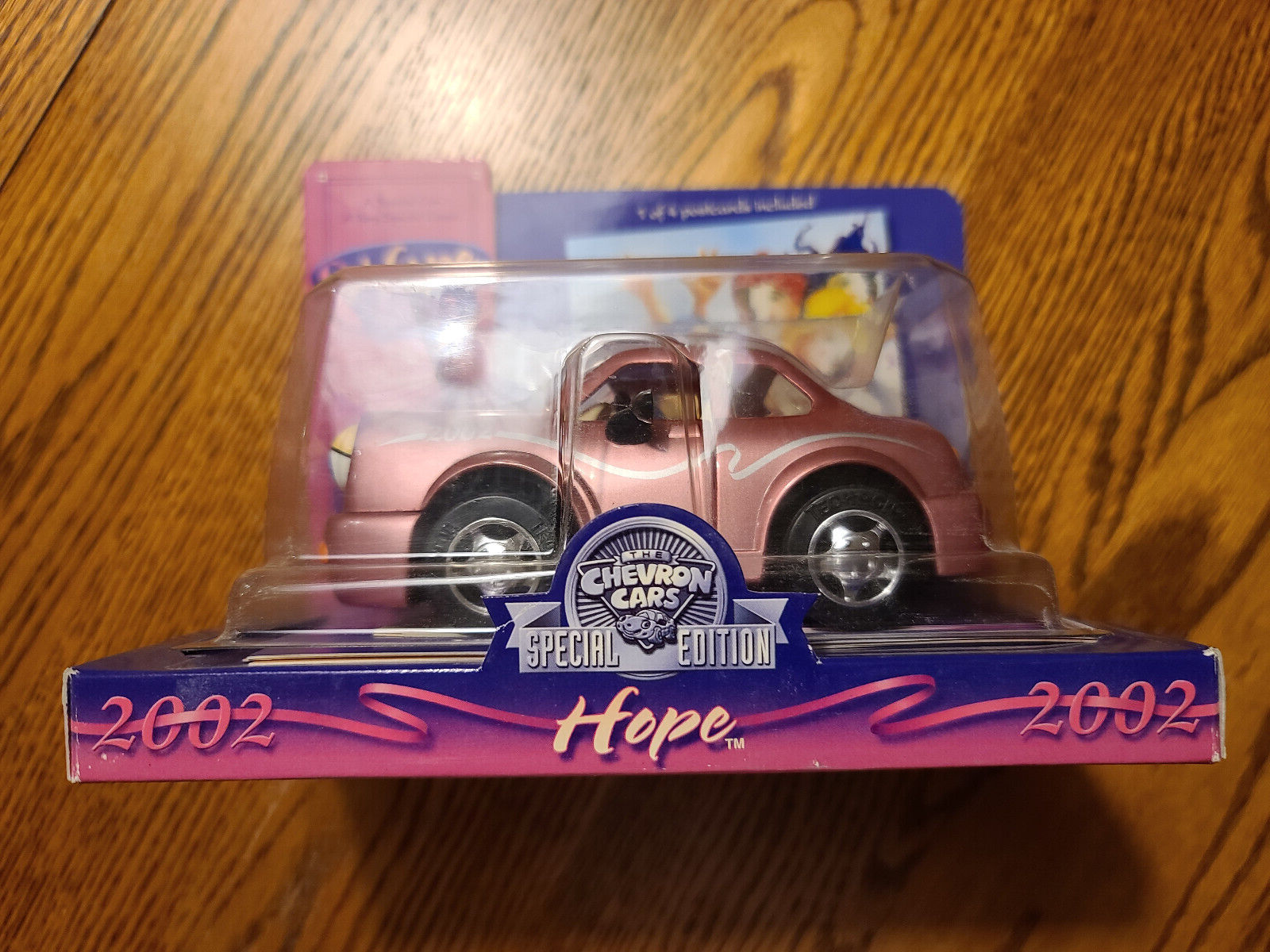 2002 HOPE Special Edition Chevron Car Collectible Toy Car *Sealed* Breast Cancer - $24.99