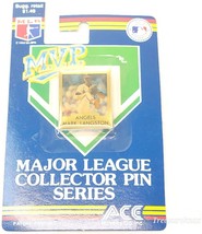 Mark Langston Angels MVP Collectors Pin vtg 1992 Ace Novelty Co. MLB - £7.61 GBP