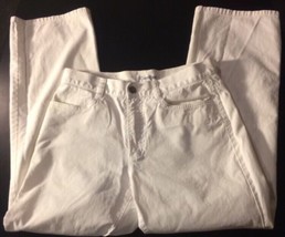 Calvin Klien Womans White Jeans Bin#7 - £35.04 GBP