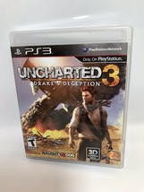 Uncharted 3: Drake&#39;s Deception (Sony PlayStation 3, 2011) PS3 - £3.91 GBP