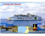 A F/B Volcan De Tijarafe Postcard Naviera Armas Ferries  - $9.90