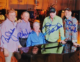 The Beach Boys Signed Photo X5 - Brian Wilson, Mike Love, Brian Johnston w/COA - £469.43 GBP