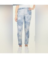 Seven7 Tie Dye Ankle Skinny Jeans Blue - $28.71