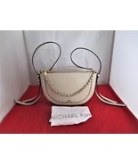 Michael Kors Jagger Leather Messenger, Crossbody Bag $258 Light Sand  #3312 - $79.19