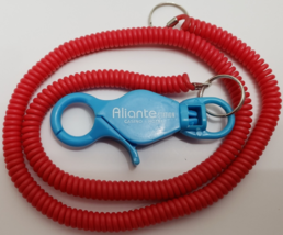 Aliante Station Casino Hotel bungee players card/keychain holder lanyard - $2.95