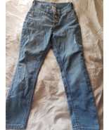 Girl&#39;s Justice Blue Jeans Size 7 ^ - $13.58 CAD