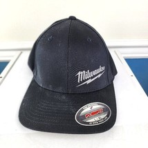 Milwaukee Men&#39;s Black Flexfit Fitted Hat Sz L-XL - £15.79 GBP