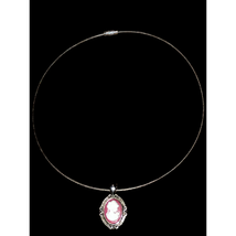 Exquisitely beautiful vintage cameo necklace - £44.89 GBP
