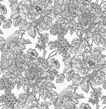 Nuwallpaper Nus3544 Sudbury Peel &amp; Stick Wallpaper, Black - $41.99