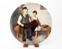 Norman Rockwell Collector Plate, &quot;The Lighthouse Keeper&#39;s Daughter&quot;, #13... - £5.45 GBP