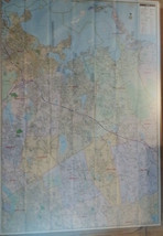 South Shore MA Laminated Wall Map (K) - £37.28 GBP